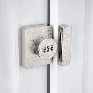 Wocoe Silvery Cabinet LockMechanical Password LockAnti Pry 3 Digit Password KeylessProtect Privacyfor CabinetsDrawerWindowsLocker ClosetGardenBathroomand Sliding Door