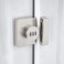 Wocoe Silvery Cabinet LockMechanical Password LockAnti Pry 3 Digit Password KeylessProtect Privacyfor CabinetsDrawerWindowsLocker ClosetGardenBathroomand Sliding Door
