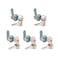 Xnrtop Cam Locks Cabinet Locks Keyed Alike Cylinder Length Fits on 04 Secure File Drawer Mailbox RV Storage Tool Box Replacement Lock Set Zinc Alloy58 Inch 5 Pcs 16 mm 88A16