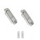 Xnrtop Electric Cabinet Panel Pop Up Lock Push Button Door Cam Locks Silver No Keys