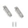 Xnrtop Electric Cabinet Panel Pop Up Lock Push Button Door Cam Locks Silver No Keys