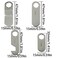 YHXiXi 8PCS 2Sets Cabinet Cam Lock Secure Important Files and Drawers Max Panel Thickness Keyed Alike