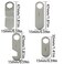 YHXiXi 8PCS 2Sets Cabinet Cam Lock Secure Important Files and Drawers Max Panel Thickness Keyed Alike