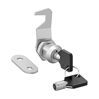 inBovoga 1 Pack Tubular Cam Locks Tool Box Lock Replacement 58 Cam Lock Keyed Alike Tool Box Locks with Keys Security File Drawer Mailbox Zinc Alloy