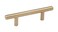 Amerock Bar Pulls 3 in 76 mm CentertoCenter Golden Champagne Cabinet Pull 10 Pack