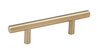 Amerock Bar Pulls 3 in 76 mm CentertoCenter Golden Champagne Cabinet Pull 10 Pack