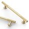 Asidrama 30 Pack 5 Inch128mm Brushed Gold Cabinet pulls Kitchen Cabinet Handles Cabinet Pulls Kitchen Cabinet Hardware for Cupboard Drawer Pulls