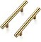 Ravinte 30 Pack 6 inch Cabinet Pulls Brushed Brass Stainless Steel Kitchen Drawer Pulls Cupboard Handles Cabinet Handles 375 Hole Center
