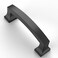 Asidrama 30 Pack 3 Inch76mm Hole Centers Kitchen Cabinet Handles Matte Black Cabinet Pulls Kitchen Cabinet Hardware for Cupboard Drawer Pulls