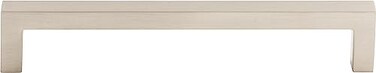 Top Knobs M1155 Nouveau III 6516 Square Bar Pull Brushed Satin Nickel