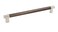 Amerock Cabinet Pull Satin NickelOilRubbed Bronze 10116 inch 256 mm CentertoCenter Esquire 1 Pack Drawer Pull Drawer Handle Cabinet Hardware