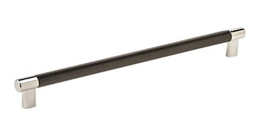 Amerock Cabinet Pull Polished NickelBlack Bronze 1258 inch 320 mm CentertoCenter Esquire 1 Pack Drawer Pull Drawer Handle Cabinet Hardware