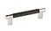 Amerock Cabinet Pull Polished NickelBlack Bronze 5116 inch 128 mm CentertoCenter Esquire 1 Pack Drawer Pull Drawer Handle Cabinet Hardware