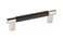 Amerock Cabinet Pull Polished NickelBlack Bronze 5116 inch 128 mm CentertoCenter Esquire 1 Pack Drawer Pull Drawer Handle Cabinet Hardware