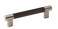 Amerock Cabinet Pull Satin NickelOilRubbed Bronze 5116 inch 128 mm CentertoCenter Esquire 1 Pack Drawer Pull Drawer Handle Cabinet Hardware