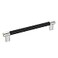 Amerock Cabinet Pull Polished NickelBlack Bronze 8 inch 203 mm CentertoCenter Esquire 1 Pack Drawer Pull Drawer Handle Cabinet Hardware
