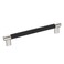Amerock Cabinet Pull Polished NickelBlack Bronze 8 inch 203 mm CentertoCenter Esquire 1 Pack Drawer Pull Drawer Handle Cabinet Hardware