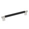 Amerock Cabinet Pull Polished NickelBlack Bronze 8 inch 203 mm CentertoCenter Esquire 1 Pack Drawer Pull Drawer Handle Cabinet Hardware