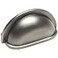 Cosmas 10 Pack 4310AS Antique Silver Cabinet Hardware Bin Cup Drawer Handle Pull 3 Inch 76mm Hole Centers