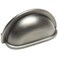 Cosmas 10 Pack 4310AS Antique Silver Cabinet Hardware Bin Cup Drawer Handle Pull 3 Inch 76mm Hole Centers