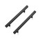 Ravinte 5 Pack 738 Square Cabinet Pulls Matte Black Stainless Steel Kitchen Drawer Pulls Cabinet Handles 738Length5 Hole Center