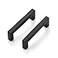 Ravinte 30 Pack 334 Inch Square Cabinet Handles Matte Black Pulls Drawer Pulls Kitchen Hardware Handles