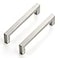 Ravinte 45 Pack 5 Inch Kitchen Square Cabinet Handles Brushed Nickel Drawer Pulls for Cupboard Hardware