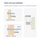 Ravinte Hardware 10 Pack Brushed Nickel Cabinet Pulls 2 Inch Cabinet Door Handles with Single Hole Square Kitchen Hardware for Doors Drawers CupboardsSilver Stainless Steel Knobs