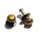 CNLEIFU 10 PCS Mini Round Head Knobs Handles Pulls Vintage Antique Bronze Drawer Hardware with Screws for Jewelry Boxes Gift Wooden Cases Diameter14 Height38