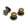 CNLEIFU 10 PCS Mini Round Head Knobs Handles Pulls Vintage Antique Bronze Drawer Hardware with Screws for Jewelry Boxes Gift Wooden Cases Diameter14 Height38