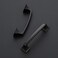 Ravinte Hardware 5 Pack Kitchen Cabinet Handles 334 Inch Hole Center Black Cabinet Pulls Solid Suqare Foot Drawer Pulls for Kitchen Cabinet Door Handles Matte Black Arch Dresser Handles for Cabinets a