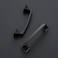Ravinte Hardware 5 Pack Kitchen Cabinet Handles 334 Inch Hole Center Black Cabinet Pulls Solid Suqare Foot Drawer Pulls for Kitchen Cabinet Door Handles Matte Black Arch Dresser Handles for Cabinets a