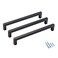 Aibeli 10 Pack 8 Inch Oil Rubbed Bronze Drawer Pulls Square Cabinet Handles Stainless Steel Dresser Pulls Cupboard Bar Pulls Cabinet Hardware Kitchen Handles Hole Center 203mm