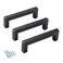 Aibeli 10 Pack Oil Rubbed Bronze Cabinet Pulls 3 34 Inch Stainless Steel Kitchen Cabinet Hardware Square Kitchen Handles for Cabinets Cupboard Handles Drawer Pulls