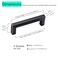 Aibeli 10 Pack Oil Rubbed Bronze Cabinet Pulls 3 34 Inch Stainless Steel Kitchen Cabinet Hardware Square Kitchen Handles for Cabinets Cupboard Handles Drawer Pulls