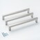 Aibeli Cabinet Handles Brushed Nickel 10 Pack8 Inch Hole Center 203mm Square Cabinet Pulls Drawer Handles Stainless Steel Cupboard Handles Modern Kitchen Cabinet Hardware