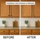 ALPINE HARDWARE American Owned Solid Stainless Steel Euro Bar Cabinet Handle Drawer Pull 12inch Diameter 7 12 inch Length 5inch Hole Center Marble 5Pack