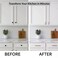 ALPINE HARDWARE American Owned Solid Stainless Steel Euro Bar Cabinet Handle Drawer Pull 12inch Diameter 7 12 inch Length 5inch Hole Center Marble 5Pack