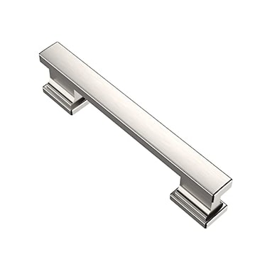 Alzassbg 10 Pack Brushed Satin Nickel Cabinet Pulls 334 Inch96mm Hole Centers Kitchen Cabinet Handles for Cabinets and Drawers AL3061SN
