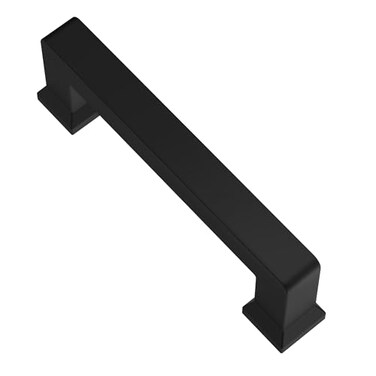 Alzassbg 10 Pack Matte Black Cabinet Pulls 314 Inch825mm Hole Centers Modern Cabinet Handles Kitchen Pulls for Cabinets and Drawer AL3043MB