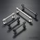 Alzassbg 10 Pack Oil Rubbed Bronze Cabinet Pulls 3 Inch76mm Hole Centers Cabinet Handles Kitchen Hardware Straight Bar for Cabinets and Drawer AL3082ORB