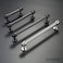 Alzassbg 10 Pack Oil Rubbed Bronze Cabinet Pulls 3 Inch76mm Hole Centers Cabinet Handles Kitchen Hardware Straight Bar for Cabinets and Drawer AL3082ORB