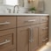 Alzassbg 10 Pack Polished Chrome Cabinet Pulls 3 Inch76mm Hole Centers Vintage Kitchen Hardware Cabinet Handles AL3085CP