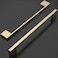 Amerdeco 10 Pack Brushed Brass Cabinet Pulls 10 Inch256MM Hole Centers Kitchen Cabinet Handles Cabinet Hardware Kitchen Handles for Cabinets Cupboard ZH0060