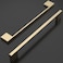 Amerdeco 10 Pack Brushed Brass Cabinet Pulls 10 Inch256MM Hole Centers Kitchen Cabinet Handles Cabinet Hardware Kitchen Handles for Cabinets Cupboard ZH0060