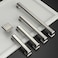 Amerdeco 10 Pack Brushed Satin Nickel Cabinet Hardware 712 Inch192mm Hole Center Kitchen Handles for Bathroom and Dresser Pulls ZH0001