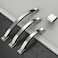 Amerdeco 10 Pack Brushed Satin Nickel Cabinet Pulls 7 Inch177mm Hole Centers Handles for Kitchen Cabinet Hardware Arch Cabinet Handles for Bathroom Dresser Drawer Handles ZH0016