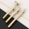 Amerdeco 10 Pack Champagne Bronze Cabinet Pulls 375 Inch96mm Hole Center Cabinet Hardware Kitchen Cabinet Handles for Bathroom Gold Drawer Pulls Dresser Pulls ZH0003