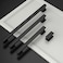 Amerdeco 10 Pack Matte Black Cabinet Hardware 334 Inch96mm Hole Center Drawer Pulls for Kitchen Bathroom Dresser ZH00013