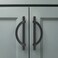 Amerdeco 10 Pack Matte Black Cabinet Pulls 5 Inch128MM Hole Centers Kitchen Cabinet Handles Hardware Kitchen Handles for Cabinets Cupboard Handles Drawer Pulls